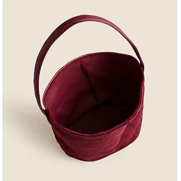 Jcrew Berkeley bucket bag in leather and suede - Picture 10 of 12
